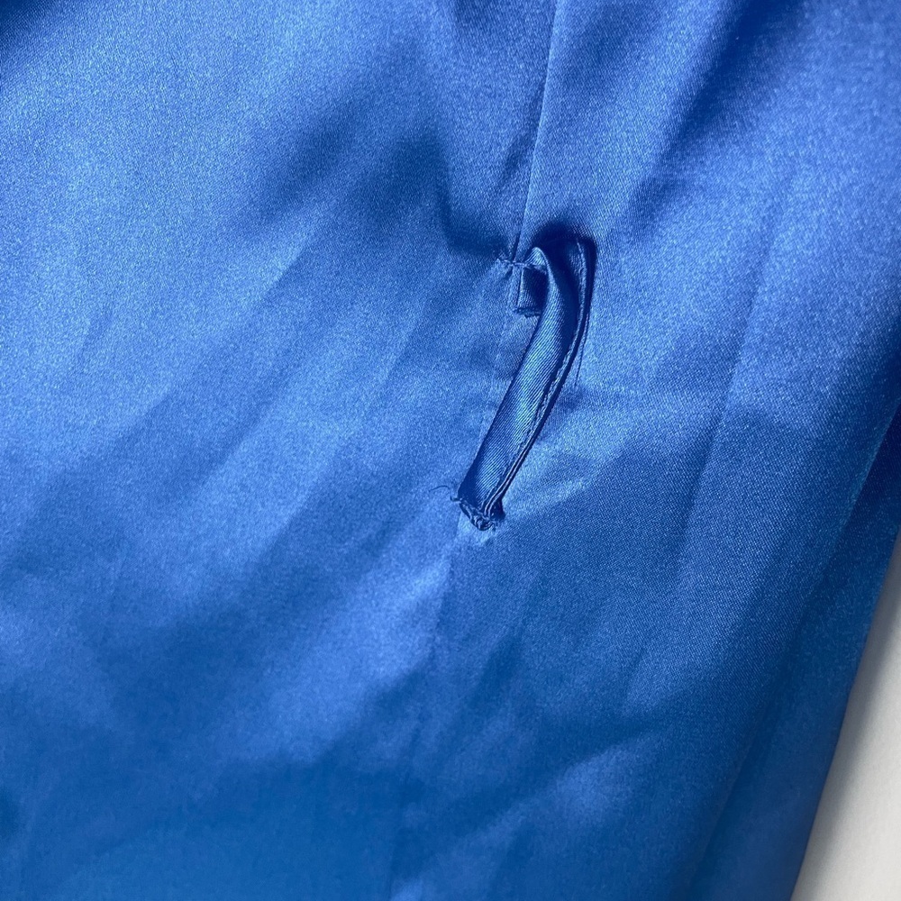 Ekouaer NWT Blue Silky Lace Tie Wrap/Robe Lightweight Ladies Size Large - Picture 5 of 7